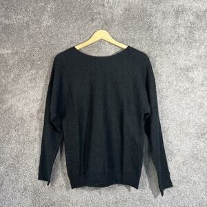 Philosophy Women’s XS Gray Sweater V- Neck Long Sleeve Pullover Casual Top